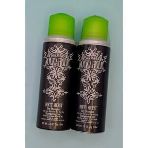 TIJI BED HEAD ROCKAHOLIC DIRTY SECRET DRY SHAMPOO 2.5 OZ LOT OF 2 Travel